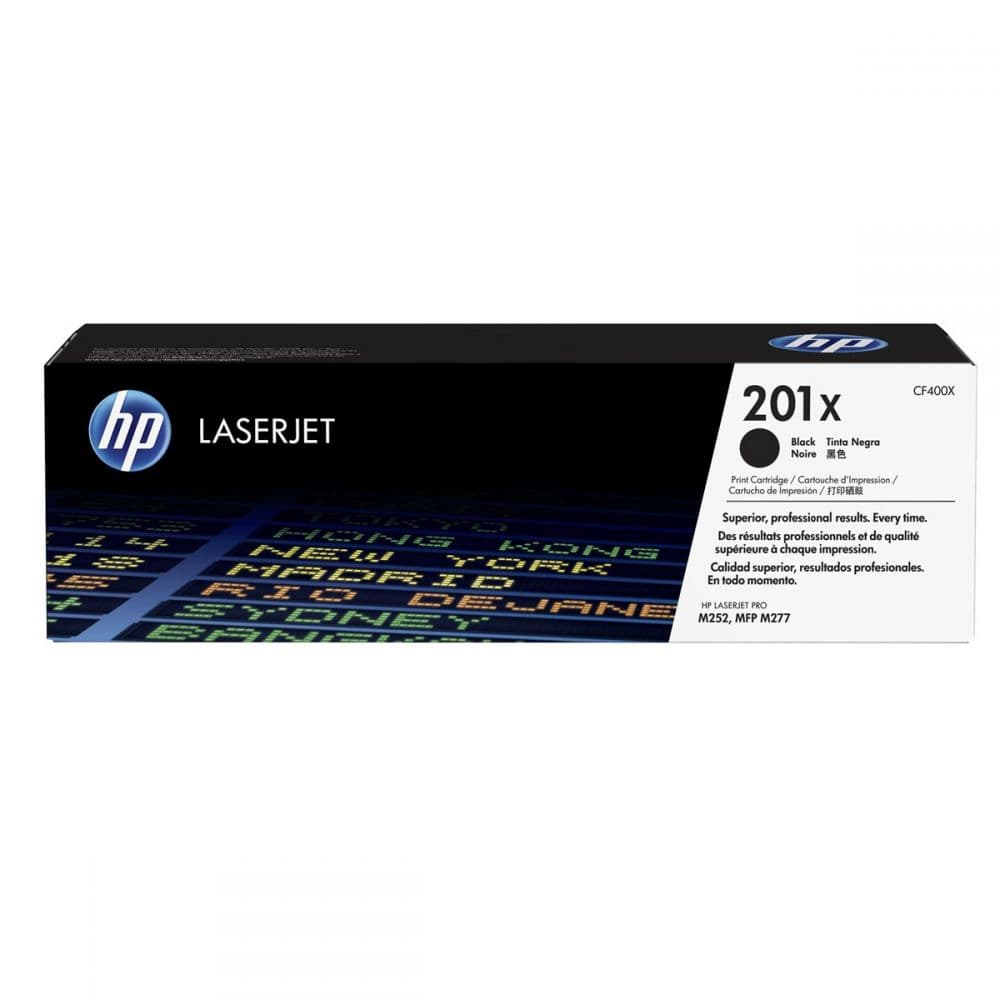 Γνήσιο τόνερ 201X HP LJ Color M252 Black 2.8K Pgs