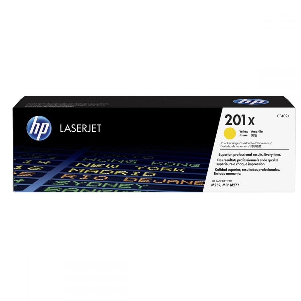 Γνήσιο τόνερ 201X HP LJ Color M252 Yellow 2,3K Pgs