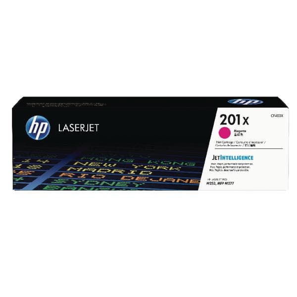 Γνήσιο τόνερ 201X HP LJ Color M252 Magenta 2,3K Pgs