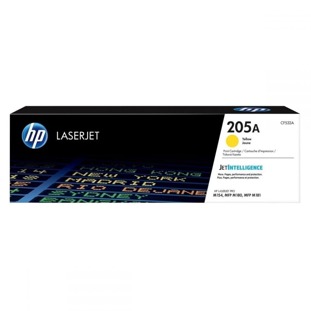 Γνήσιο τόνερ HP 205A Yellow LaserJet Toner 0.9K