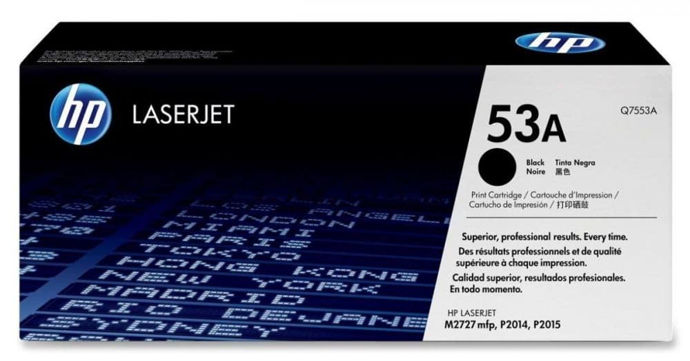 Γνήσιο τόνερ HP LJ P2015 Q7553A 3K Pgs
