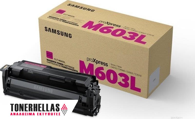 Γνήσιο τόνερ Samsung-HP CLT-M603L,ELS Magenta - 10k Pgs