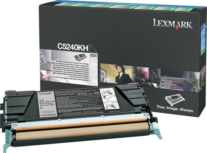 Γνήσιο τόνερ Lexmark C5240KH Black High Yield 8K Pgs