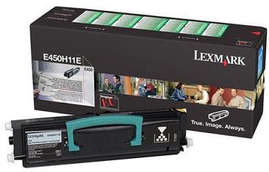 Γνήσιο τόνερ Lexmark 450H11E Black High Yiled 11K Pgs