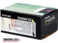 Γνήσιο τόνερ Lexmark C540A1Y Yellow Low Yield 1K Pgs