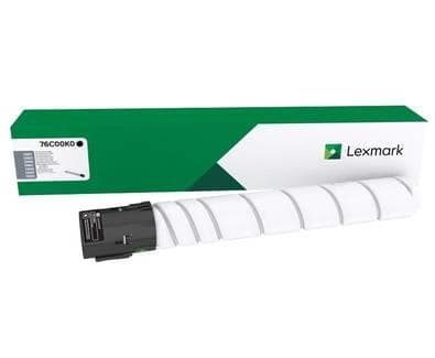 Γνήσιο τόνερ Lexmark 76C00K0 Black -18k Pgs