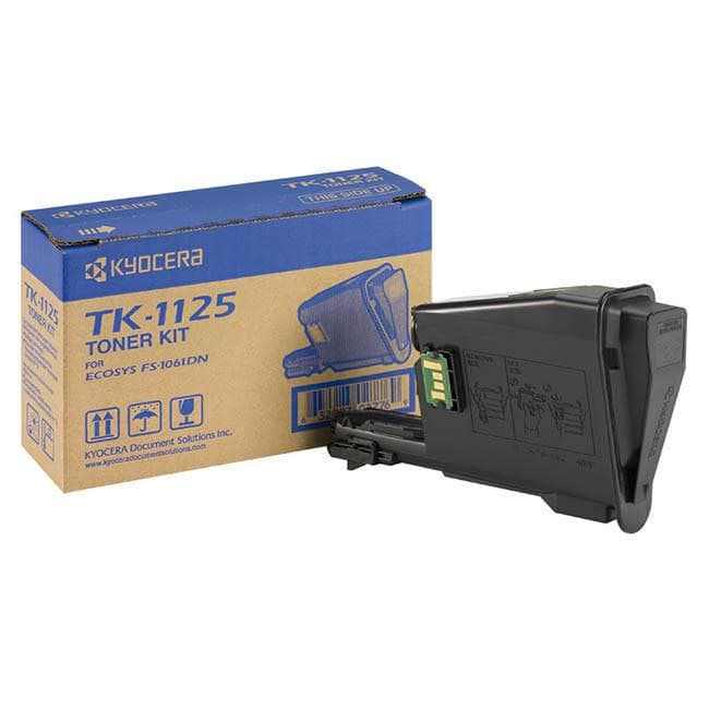 Γνήσιο τόνερ Kyocera Mita TK-1125 Black 2.1K Pgs
