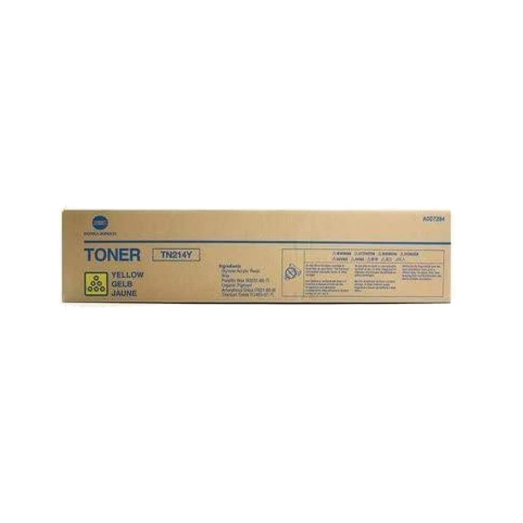 Γνήσιο τόνερ Konica Minolta TN214Y Yellow 18.5K Pages