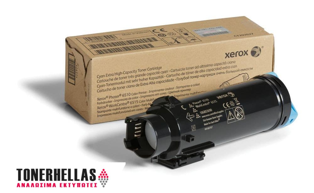 Γνήσιο τόνερ Tektronix 106R03690 Cyan - EXTRA High Capacity 4300 pages