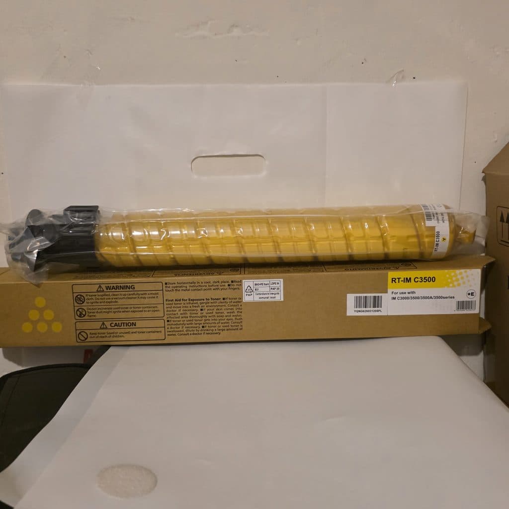 Συμβατό τόνερ Ricoh 842256 Yellow IM-C3500/IMC3000 19.000 σελ