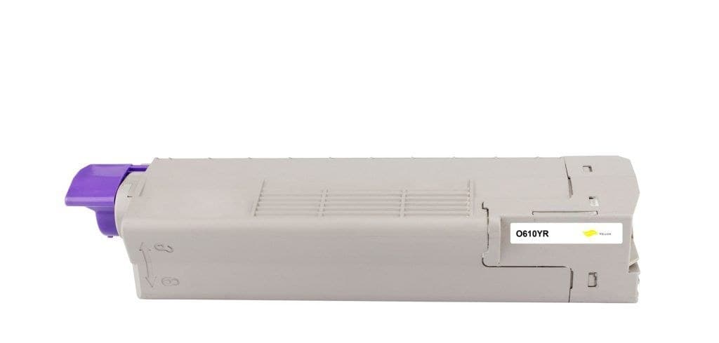 Συμβατό τόνερ OKI 44315305 C610 Yellow 6.000 σελ