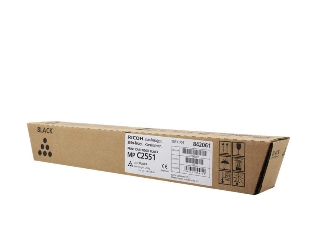 Γνήσιο τόνερ Ricoh 842465,842061 MPC2551E Black 10.000 σελ