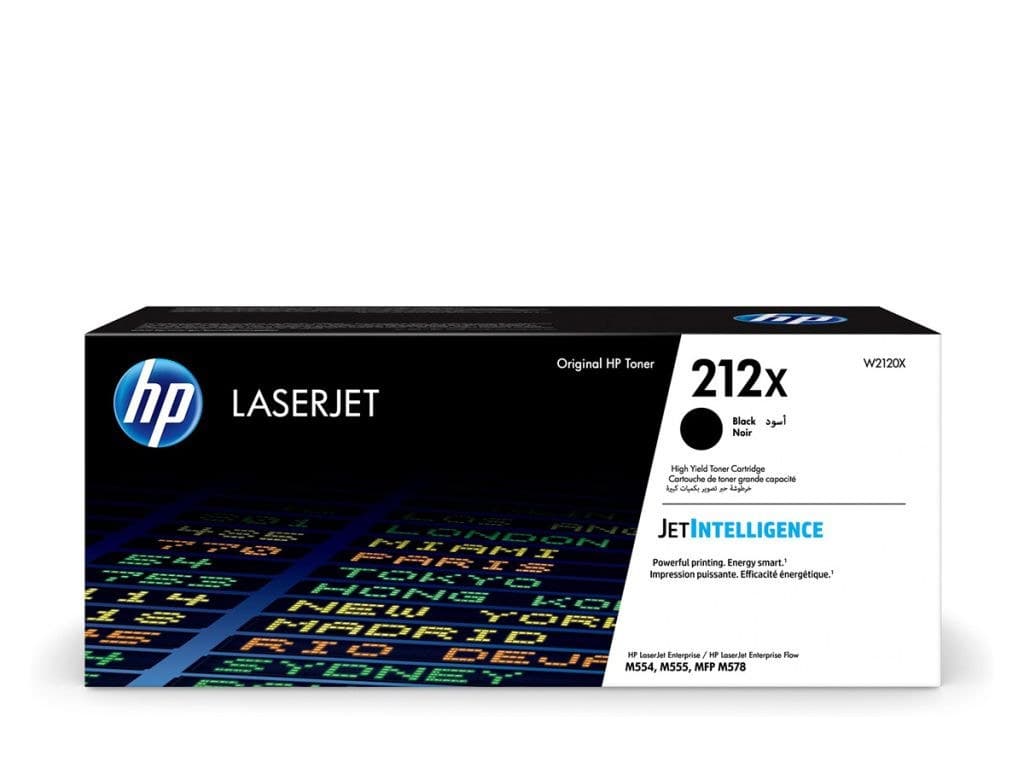 Γνήσιο τόνερ HP 212X High Yield Black Original LaserJet Toner Cartridge
