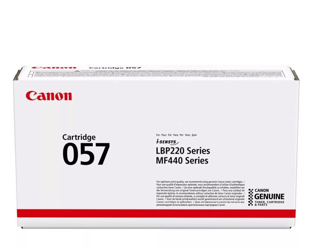 Γνήσιο τόνερ Canon Crtr CRG 057 Black Standar Capacity - 3,1K Pgs