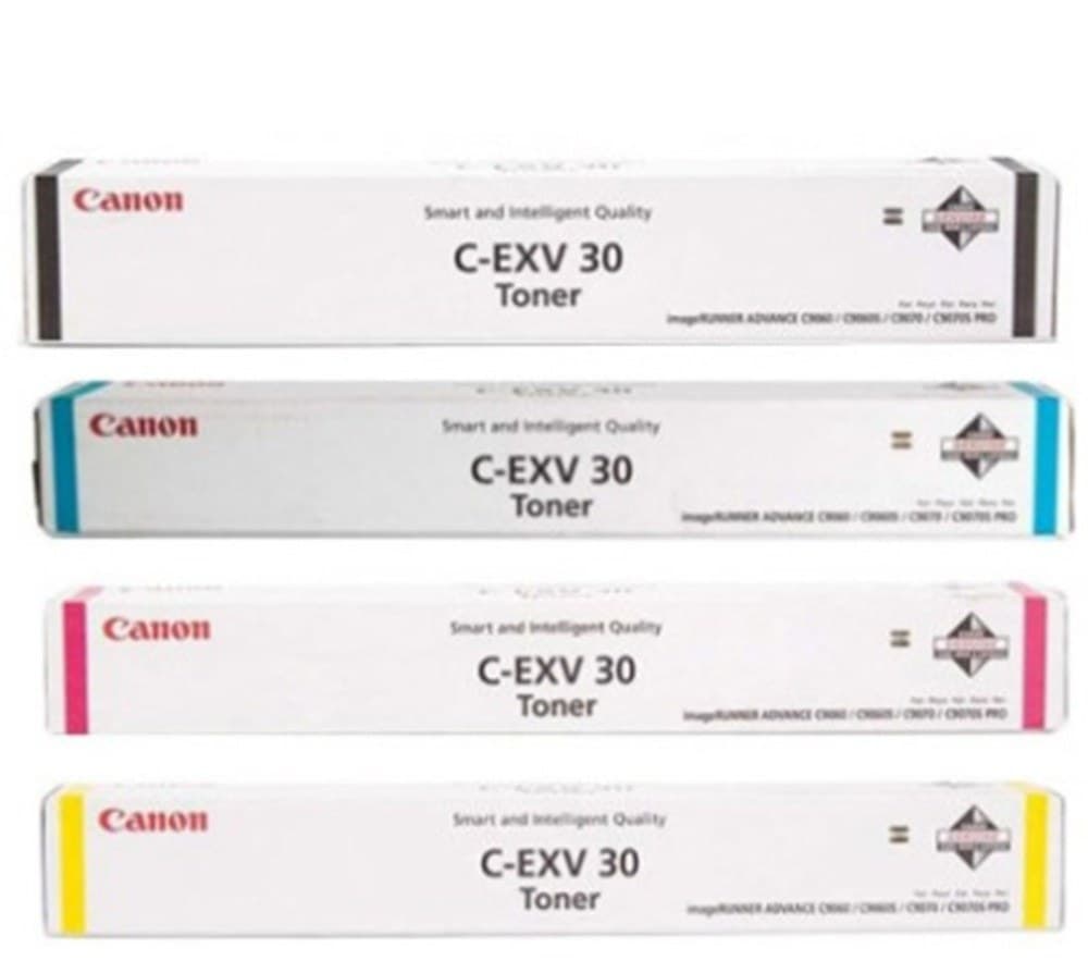 Συμβατό τόνερ Canon C-EXV30 Cyan 2795B002 54.000 σελ