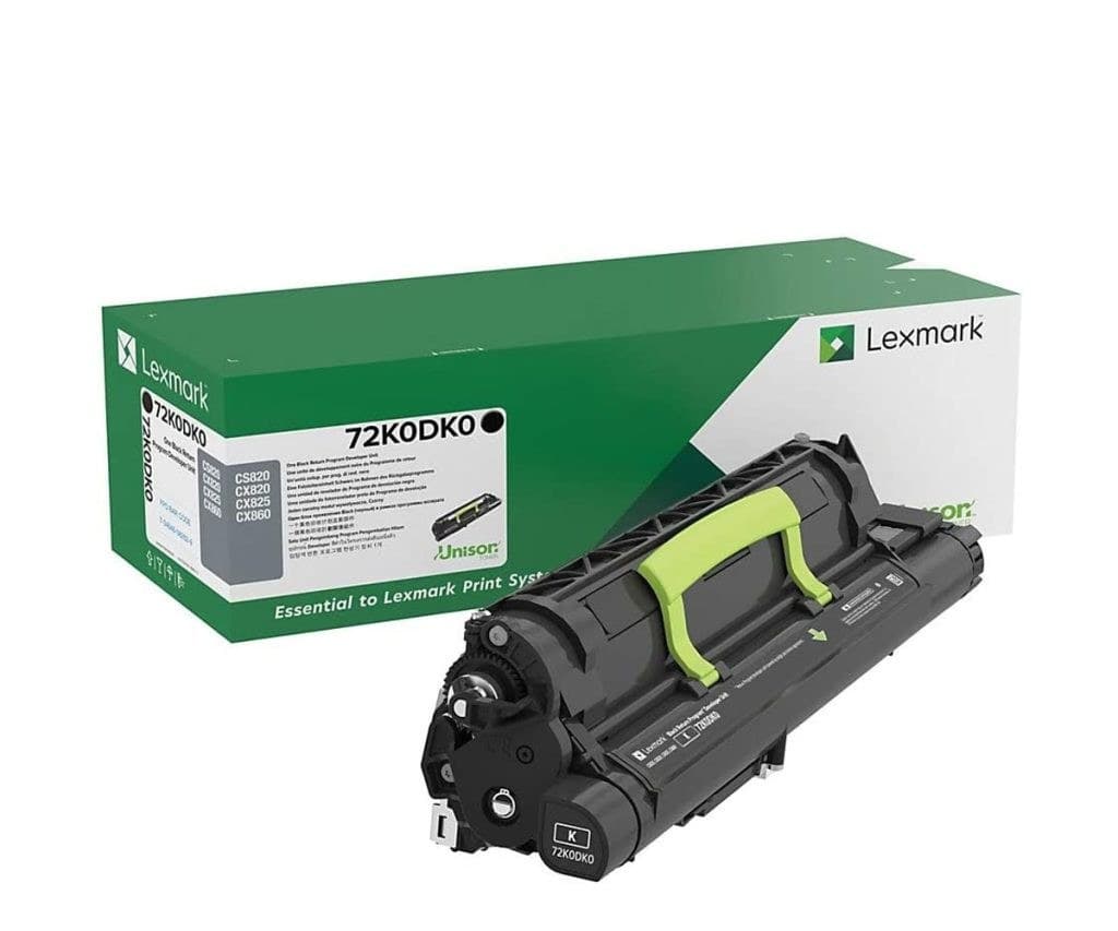 Γνήσιο τύμπανο Lexmark 72K0DK0 Black -300k Pgs