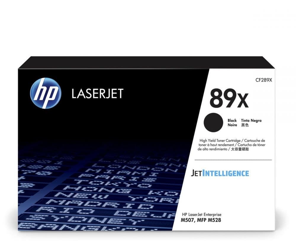 Γνήσιο τόνερ HP 89X Black LaserJet Toner Cartridge CF289X ( 10K )
