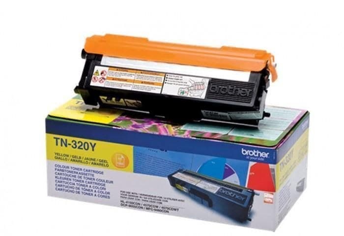 Συμβατό τόνερ Brother TN-320,TN320 Yellow 1.500 σελ