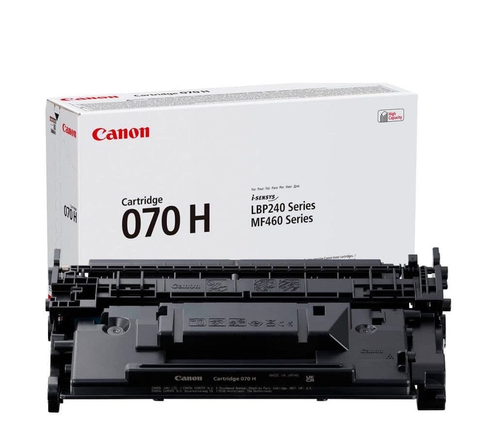 Γνήσιο τόνερ Canon Toner 070H Black XL 10200 Pgs - 5640C002