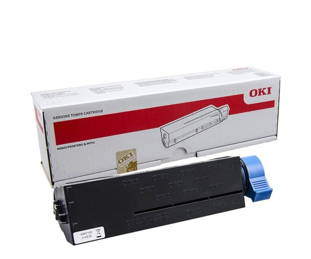 Γνήσιο τόνερ Oki 45807102 Black 3K Pgs