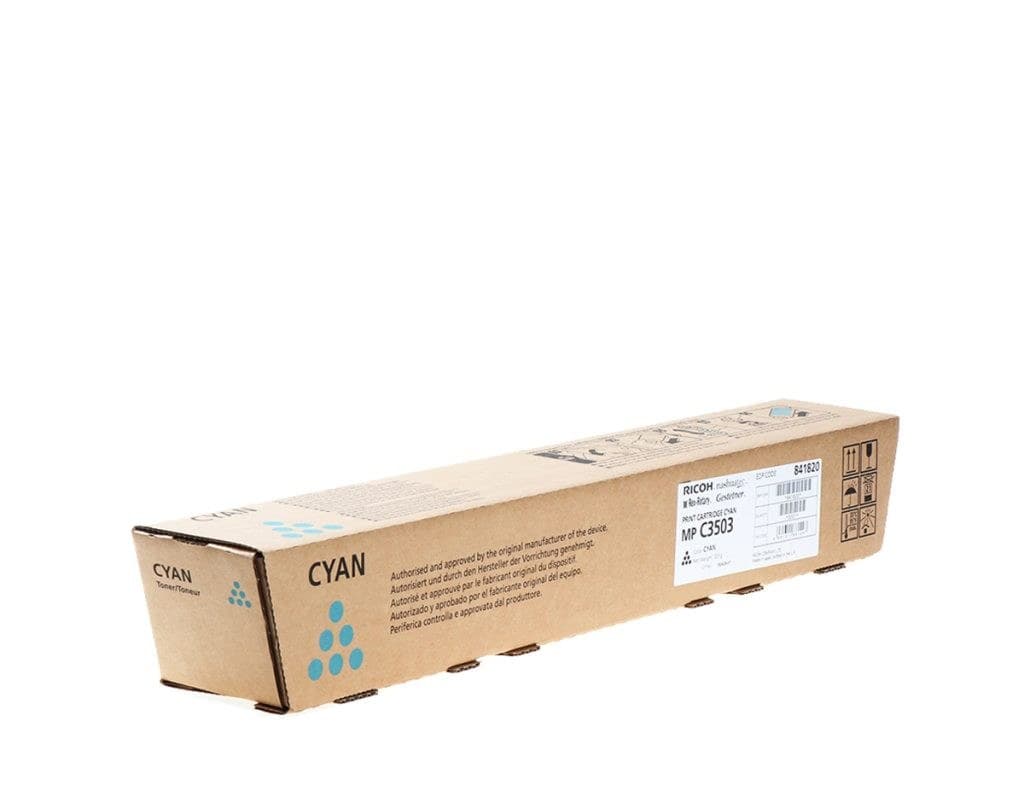 Γνήσιο τόνερ Ricoh MP C3503 Cyan - 18K Pgs