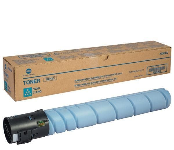 Γνήσιο τόνερ Konica-Minolta-QMS TN512C Cyan 35k