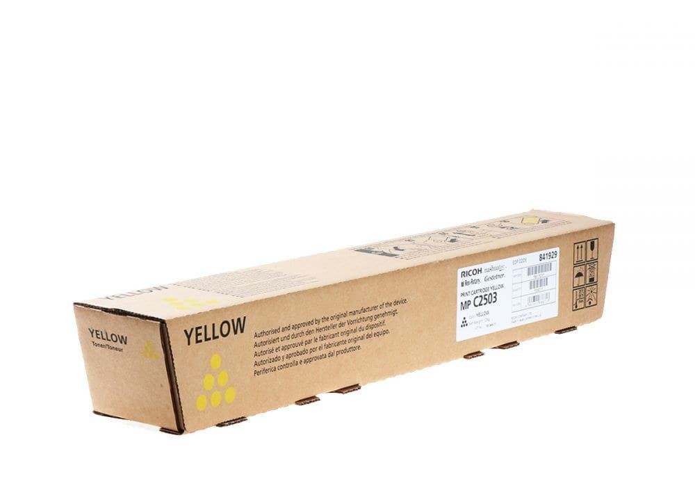 Γνήσιο τόνερ Ricoh Aficio MP-C2003 Yellow 841929- 5.5K Pgs