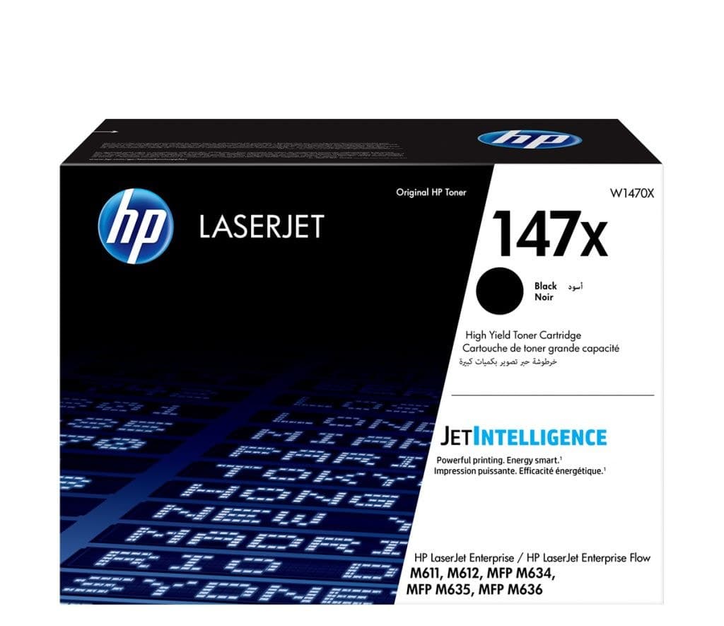Γνήσιο τόνερ HP 147X Black LaserJet Toner Cartridge