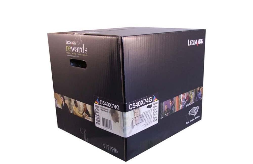 Γνήσιο τύμπανο Lexmark C540X74 Black and Color - 30K Pgs
