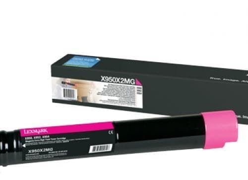 Γνήσιο τόνερ Lexmark X950X2MG Magenta Extra High Yield - 22k Pgs