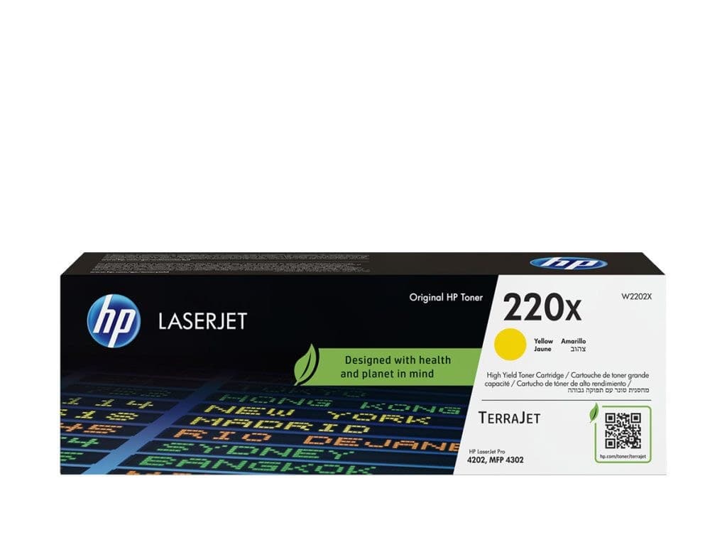 Γνήσιο τόνερ HP 220X Yellow Original LaserJet Toner Cartridge