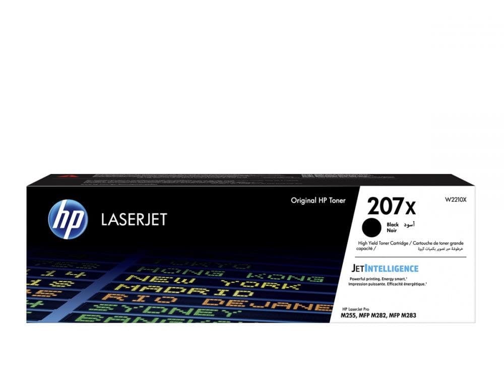 Γνήσιο τόνερ HP 207X Black LaserJet Toner Cartridge