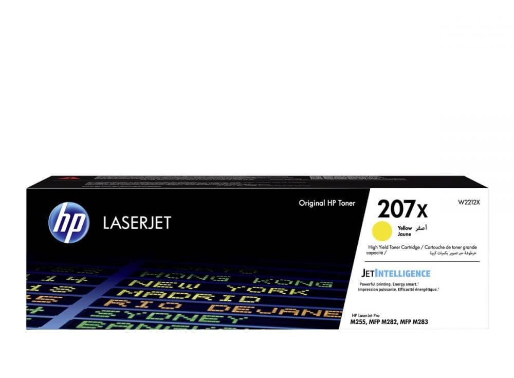 Γνήσιο τόνερ HP 207X Yellow LaserJet Toner Cartridge