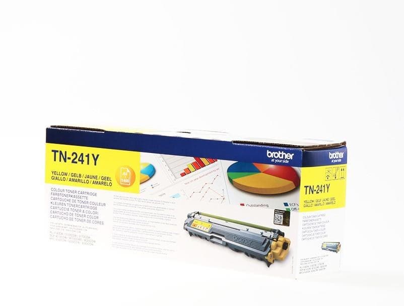 Γνήσιο τόνερ Brother TN-241Y Yellow - 1,4K Pgs