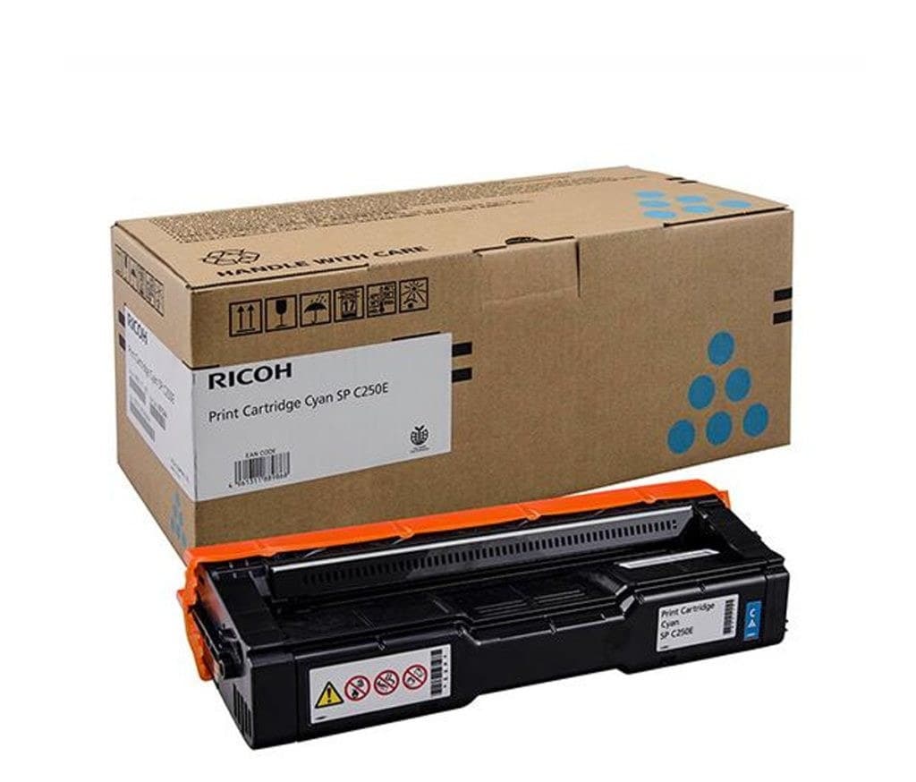 Γνήσιο τόνερ Ricoh TONCC250E 407544 Cyan 1.6k Pgs