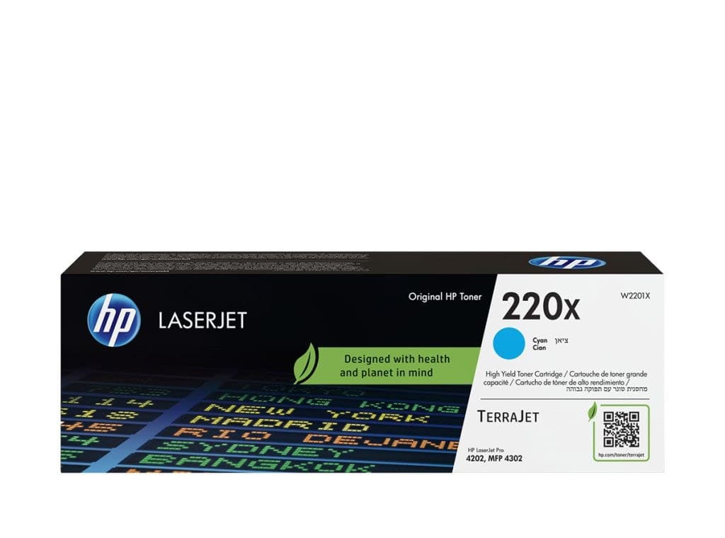Γνήσιο τόνερ HP 220X Cyan Original LaserJet Toner Cartridge
