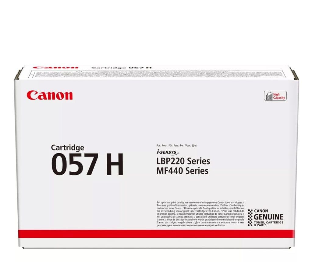 Γνήσιο τόνερ Canon Crtr CRG 057H Black High Capacity - 10K Pgs