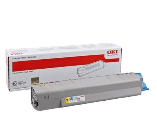 Γνήσιο τόνερ Oki 44059253 Yellow - 10K Pgs