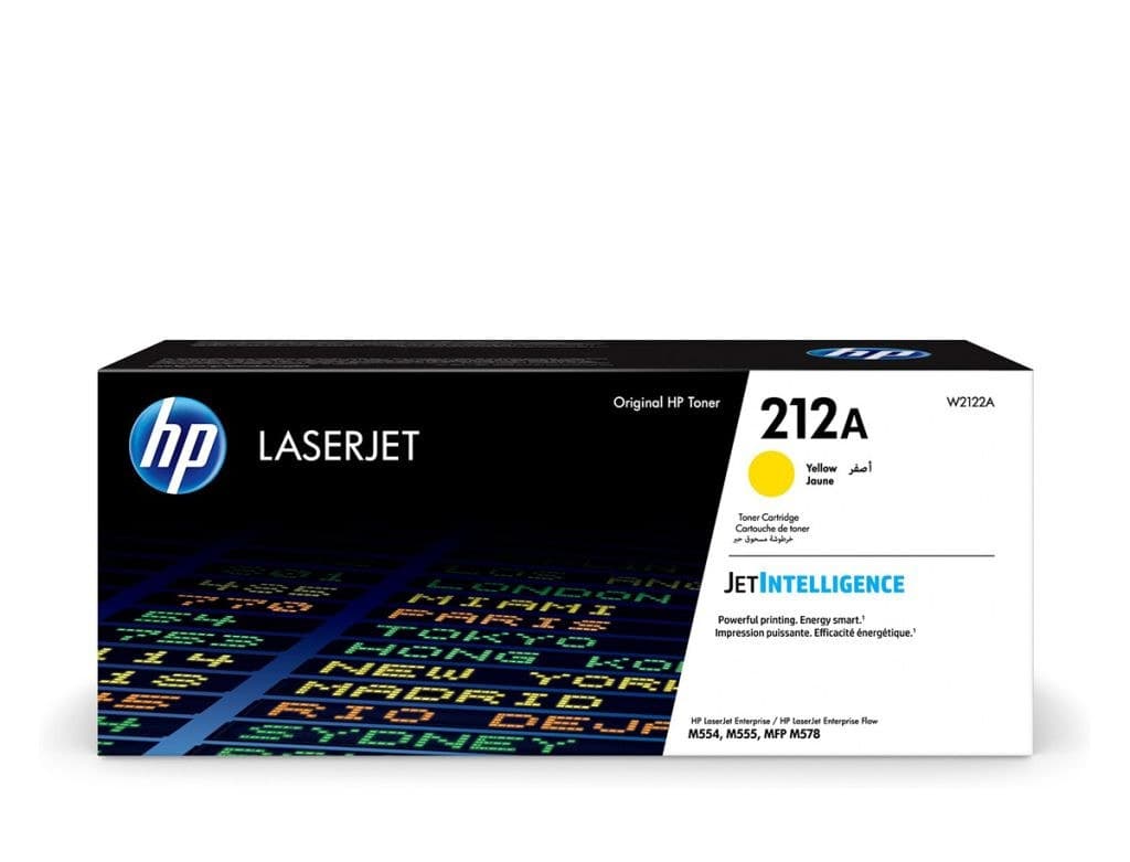 Γνήσιο τόνερ HP 212A Yellow Original LaserJet Toner Cartridge