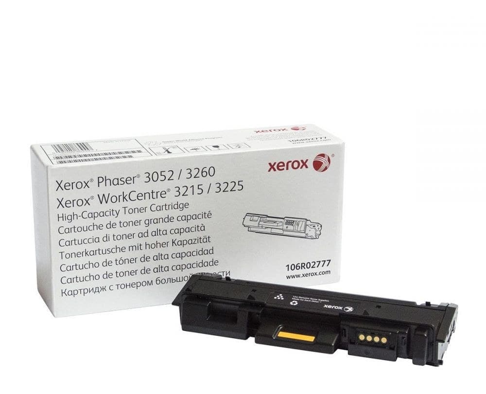 Γνήσιο τόνερ Xerox 106R02777 Black 3k Pgs