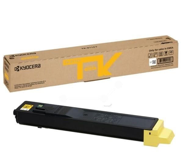 Γνήσιο τόνερ Kyocera Mita TK-8115Y Yellow - 8K Pgs