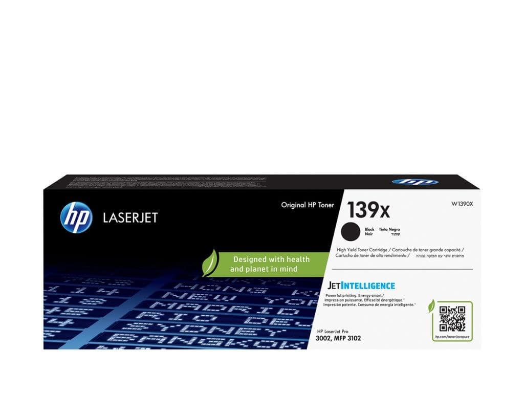 Γνήσιο τόνερ HP 139X High Yield Black Original LaserJet Toner Cartridge