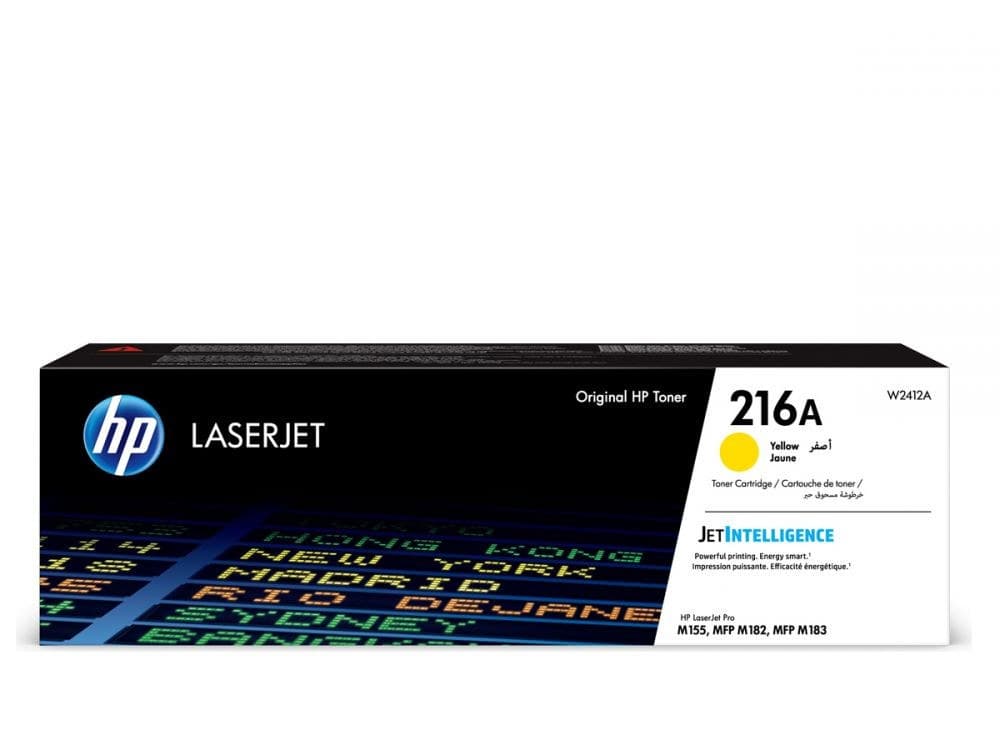 Γνήσιο τόνερ HP 216A Yellow LaserJet Toner Cartridge