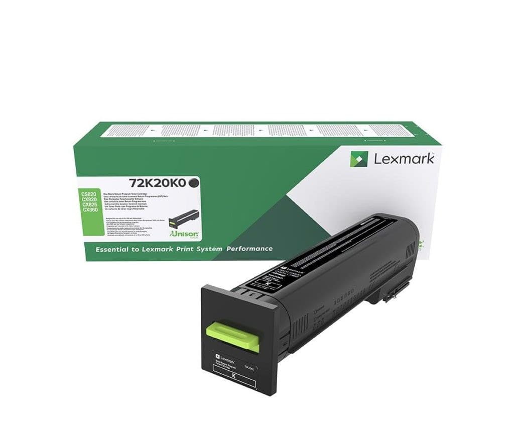 Γνήσιο τόνερ Lexmark 72K20K0 Standard Black -8k Pgs