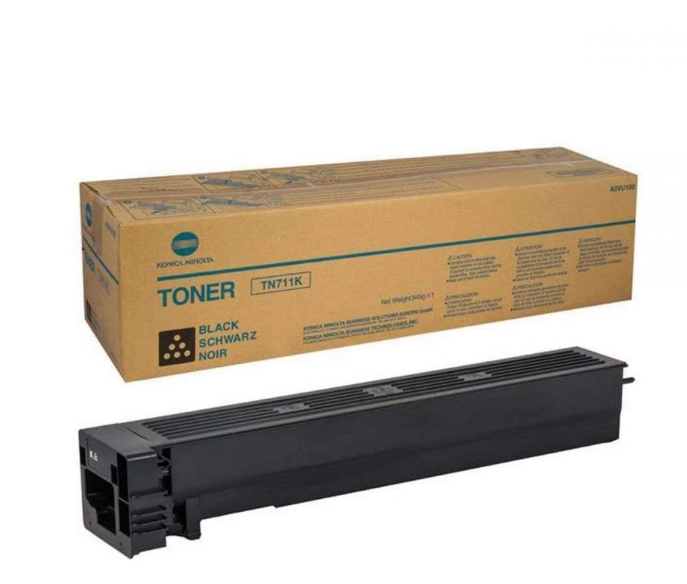 Γνήσιο τόνερ Konica-Minolta TN-711K A3VU150 Black 47,2k
