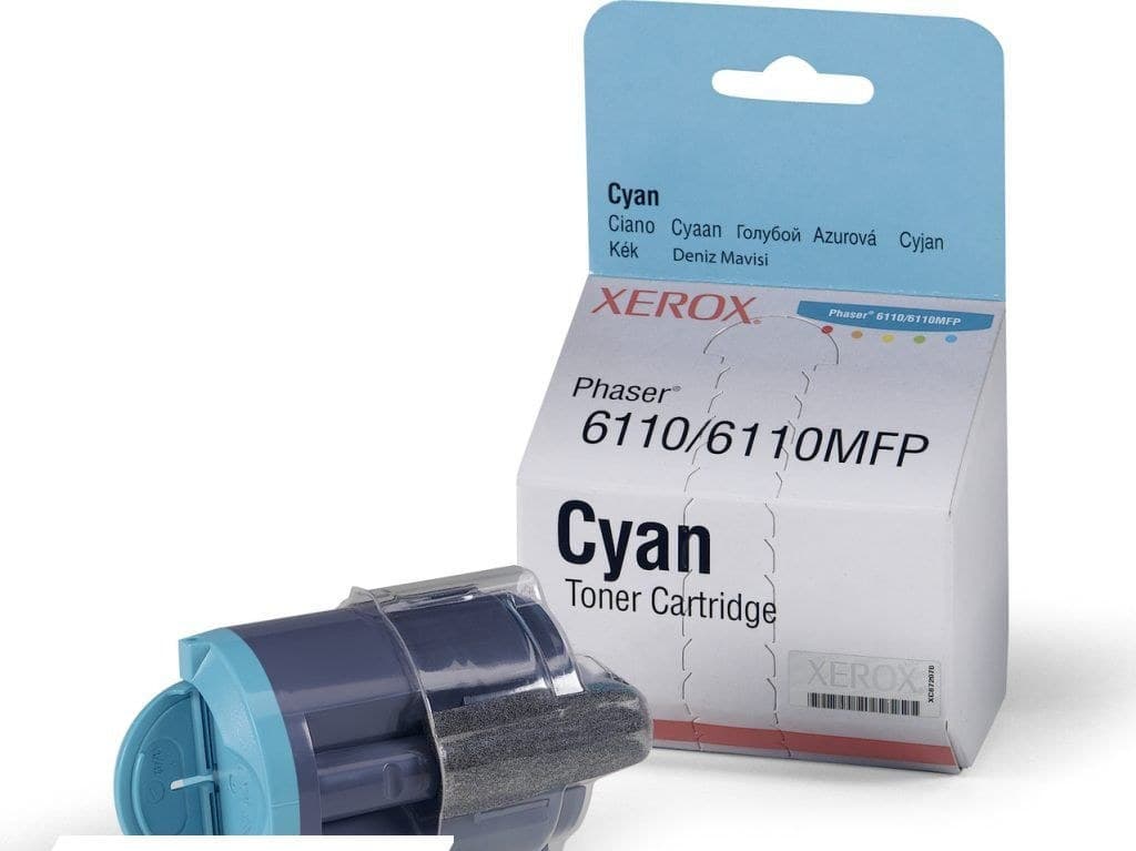 Γνήσιο τόνερ Xerox Tektronix 106R01271 Cyan 6110 1K Pgs