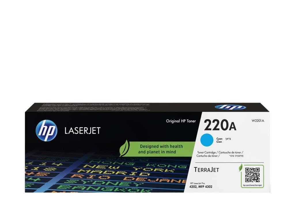 Γνήσιο τόνερ HP 220A Cyan Original LaserJet Toner Cartridge
