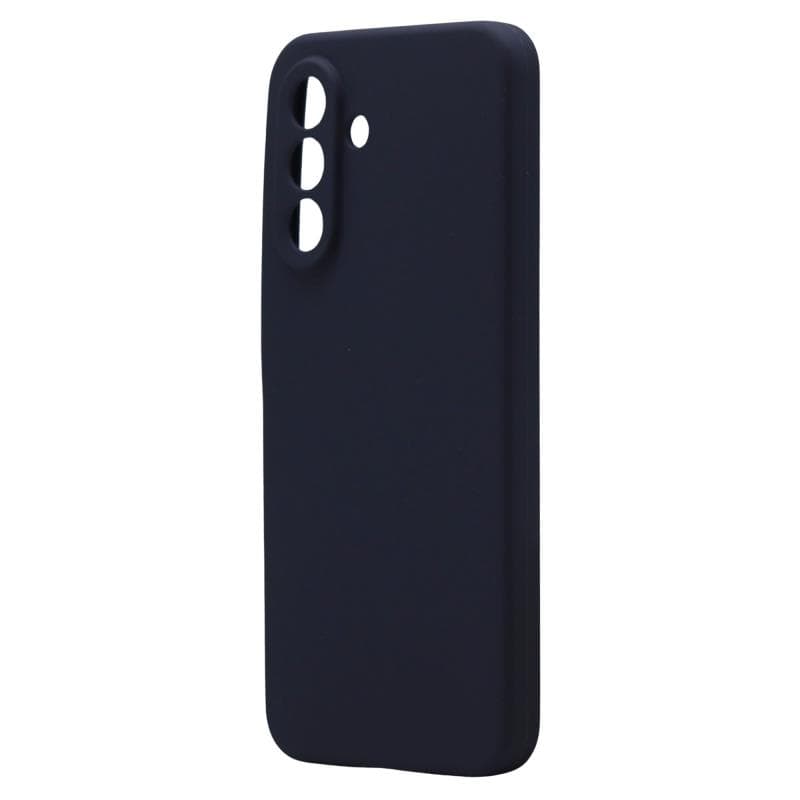 Θήκη Liquid Silicon inos Samsung Galaxy A56 5G Velvet Σκούρο Μπλε