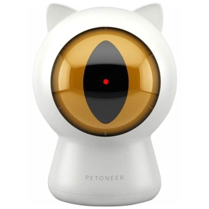 Παιχνίδι Γάτας/ Σκύλου Petoneer με Smart Dot Laser Λευκό