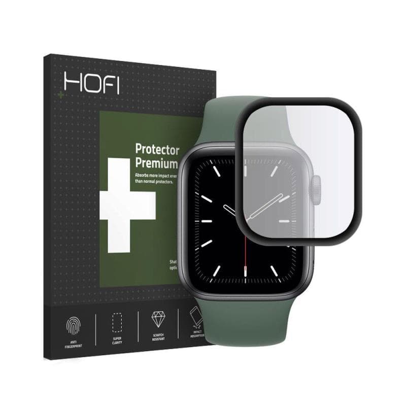 Hybrid Nano Glass Hofi Pro+ Apple Watch SE 3/ SE 2/ SE/ 6/ 5/ 4 40mm Μαύρο (1 τεμ.)
